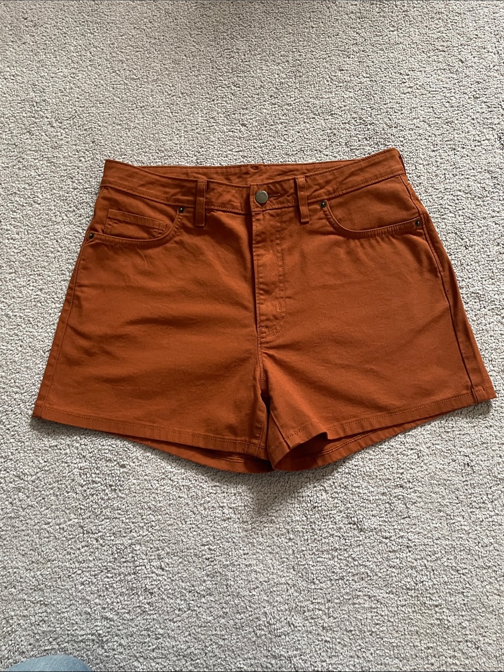 Patagonia Women's ROBIN BROWN High-Rise Denim Shorts 10